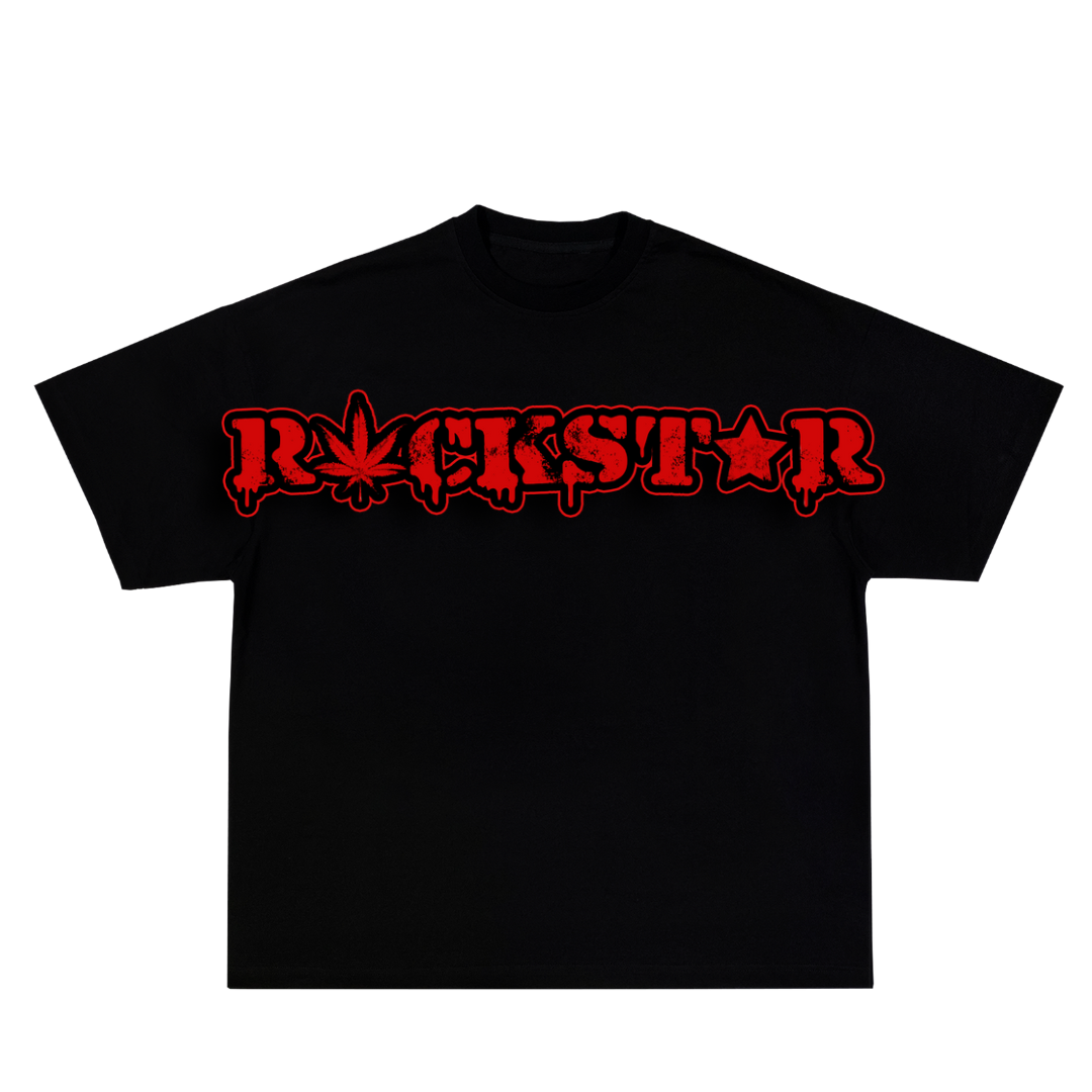 Black & Red RockStar T-Shirt