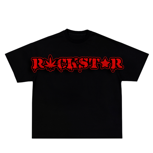 Black & Red RockStar T-Shirt